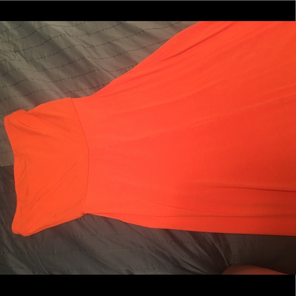The Limited coral maxi dress